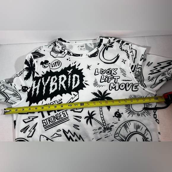 Hybrid Legacy  Crewneck Sweatshirt Men’s Large All Over Print Performance Method - Picture 9 of 12